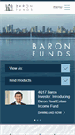 Mobile Screenshot of baronfunds.com